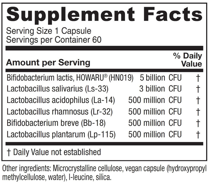 Vitanica Flora Symmetry, Shelf Stable Probiotic Supplement, Dr Formulated Probiotics for Women, Probiotics for Men and Adults, Acidophilus Probiotic,