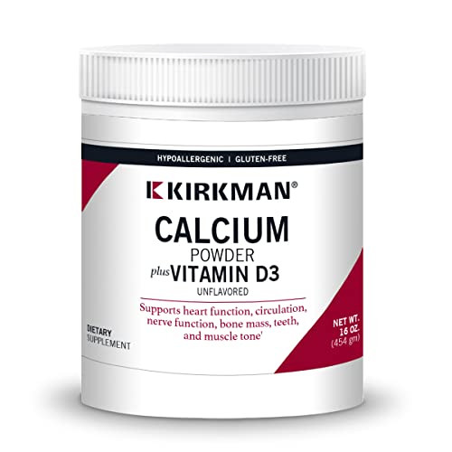 Calcium w/Vitamin D Powder (Unflavored) 16 oz