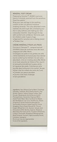 AHAVA Dead Sea Water Mineral Foot Cream - Nourishes & Hydrates Dry Soles, Prevents Cracks & Irritations, with Witch Hazel Leaf, Osmoter blend, Jojoba