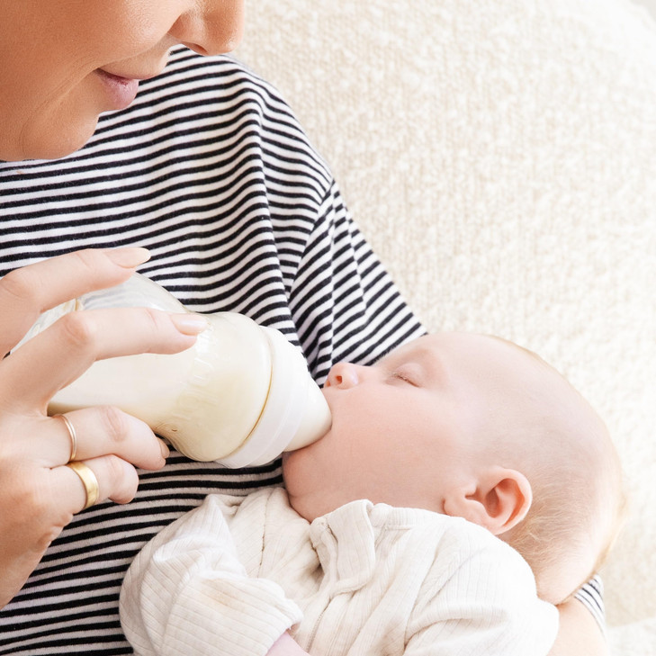 Minbie Newborn Breastfeeding Baby Bottle - Anti Colic & Reflux, BPA Free PPSU