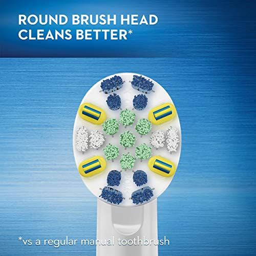 Oral-B Vitality FlossAction Electric Rechargeable Toothbrush powered by Braun, 1 Count