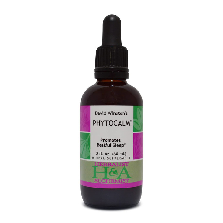 Herbalist & Alchemist David Winston's Phytocalm Promotes Restful Sleep* (2 Fl Oz)