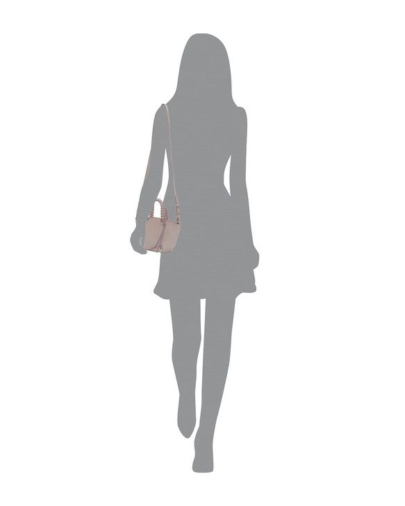 Lucky Brand Kqin Crossbody Bag, Grey Lilac