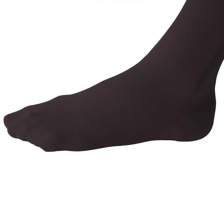 JOBST Relief Knee High Graduated Compression Socks 20-30mmHg - Comfortable Unisex Design - Closed Toe, Black, X-Large Full Calf