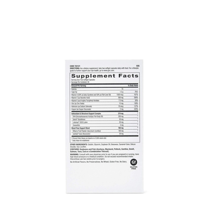 GNC Eye Health Formula, Supports Eye Health with Lutein