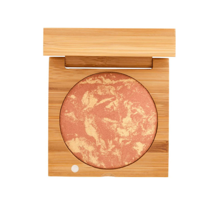 Antonym Cosmetics Baked Blush Mineral Powder Bright Shimmer Face Blush Contour Highlight Palette Cosmetic Makeup High Impact Buildable Color Long Las