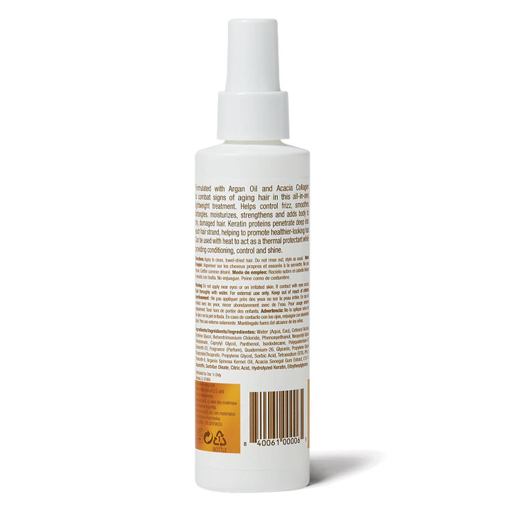 One N' Only Argan Oil 12-in-1 Daily Treatment Lightweight, Helps Control Frizz, Smooths, Detangles, Moisturizes, Strengthens and Adds Body to Dry, Da