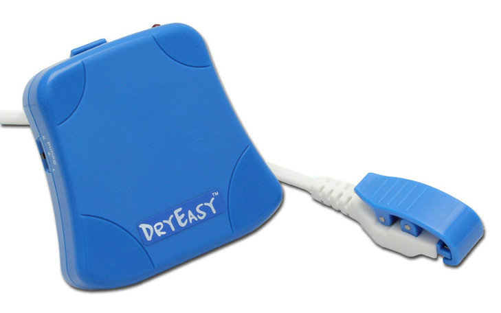 DRYEASY Bedwetting Alarm with Volume Control, 6 Selectable Sounds and Vibration
