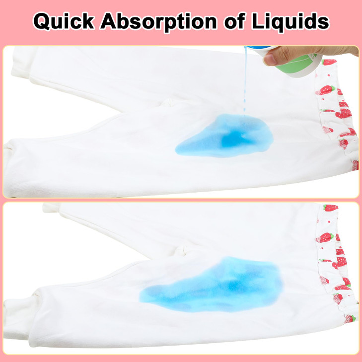 MooMoo Baby Waterproof Diaper Pants for Potty Training 2 Packs Nighttime Diaper Short for Boys and Girls