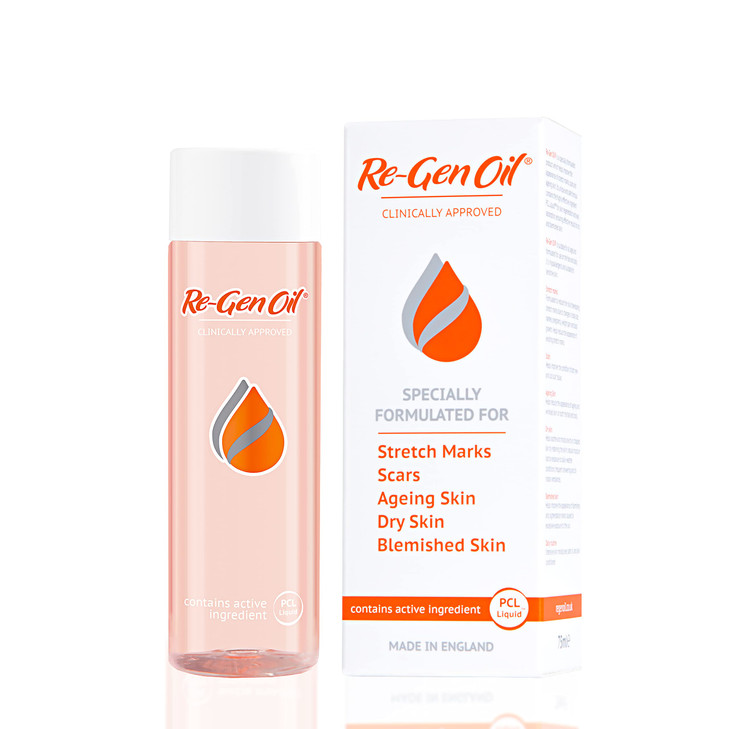 Re Gen Oil Improve the Appearance of Scars, Stretch Marks and Uneven Skin Tone 75ml/2.5oz