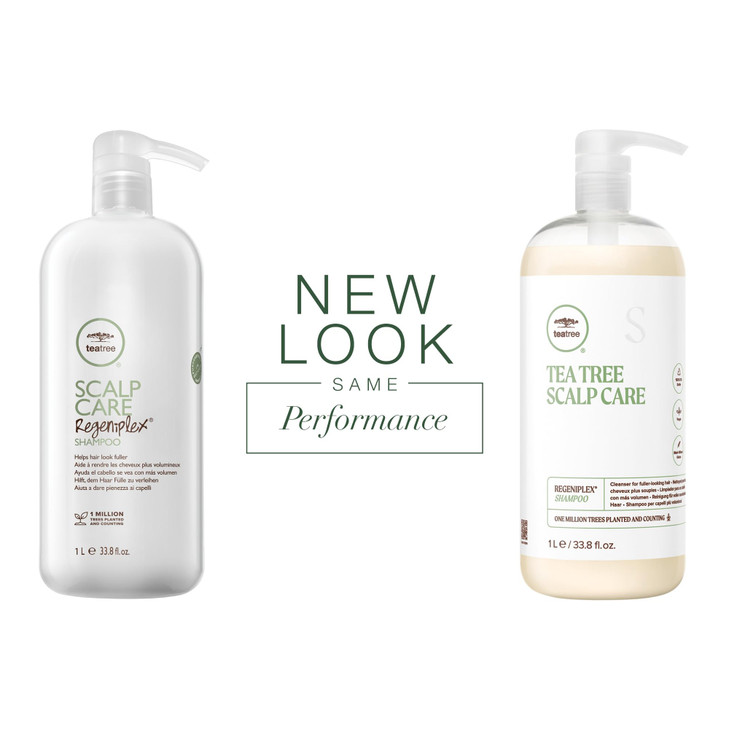 Tea Tree Scalp Care Regeniplex Shampoo, Thickens + Strengthens, For Thinning Hair, 33.8 fl. oz.