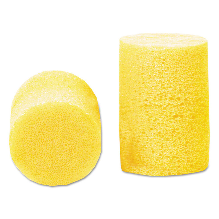 3M 3101001 E·A·R Classic Earplugs, Pillow Paks, Uncorded, PVC Foam, Yellow, 200 Pairs