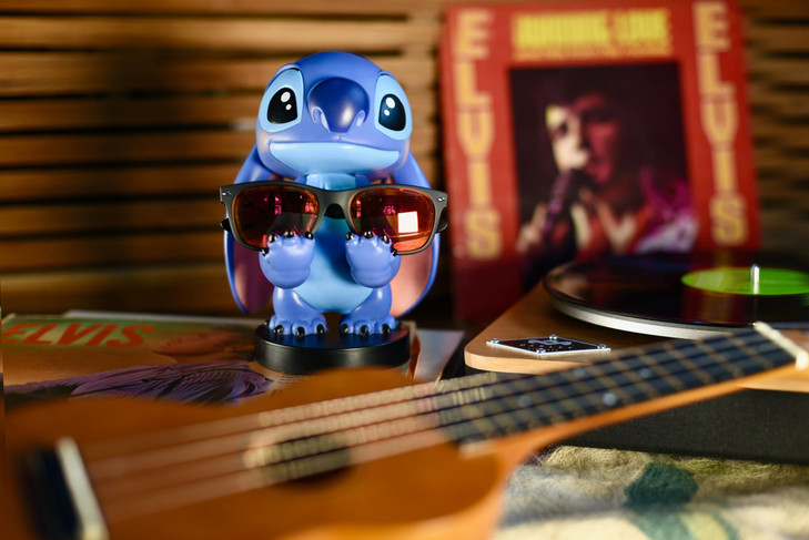 Cable Guys - Disney Stitch Gaming Accessories Holder & Phone Holder for Most Controller (Xbox, Play Station, Nintendo Switch) & Phone