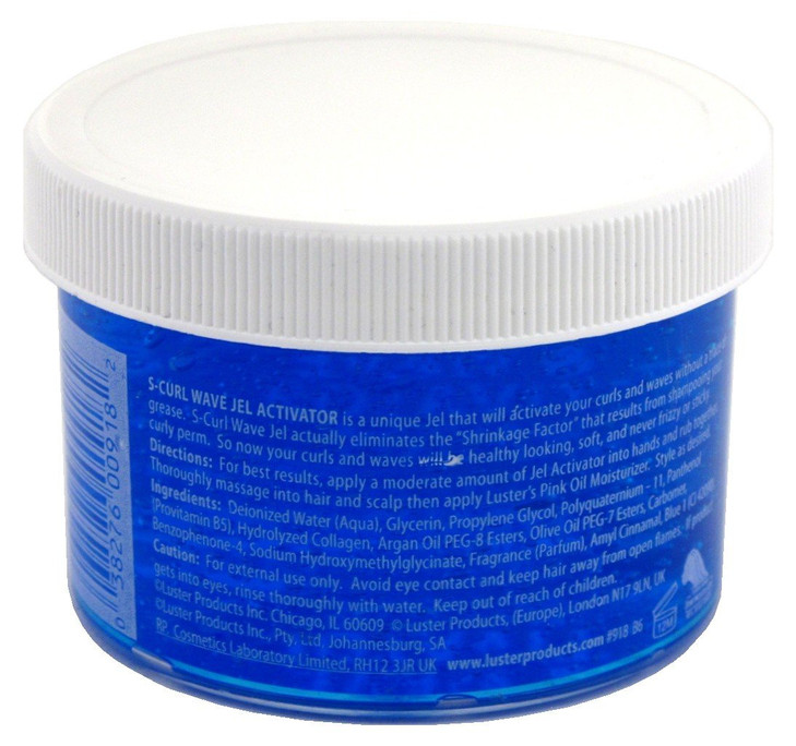 Lusters S-Curl Wave Jel & Activator 10.5 Ounce (310ml) (2 Pack)