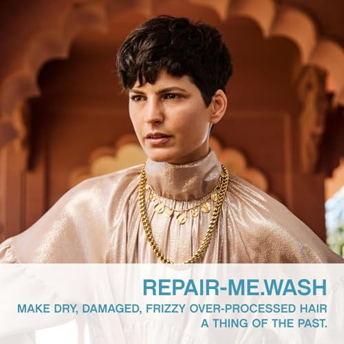 KEVIN.MURPHY REPAIR-ME.WASH - Moisturising Hair Repair Shampoo - Hydrating Frizz Control Shampoo - Sulphate & Paraben Free Hair Care - 250 mL / 8.4 f