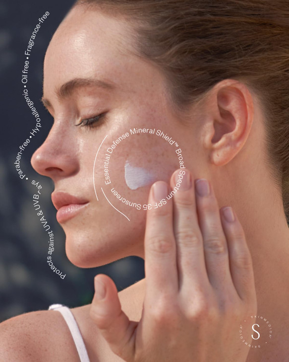 SkinMedica Essential Defense Mineral Shield SPF 35 Sunscreen for Face. This Lightweight, Facial Sunscreen is Ideal for Oily and/or Combination Skin,