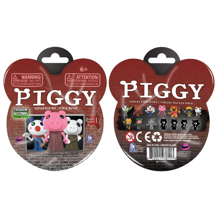 Piggy - Minifigure Mystery Pack (3 Single Figure, Collect All 14, Series 1) [Includes DLC Items],PIGGY - Collectable Minifigure