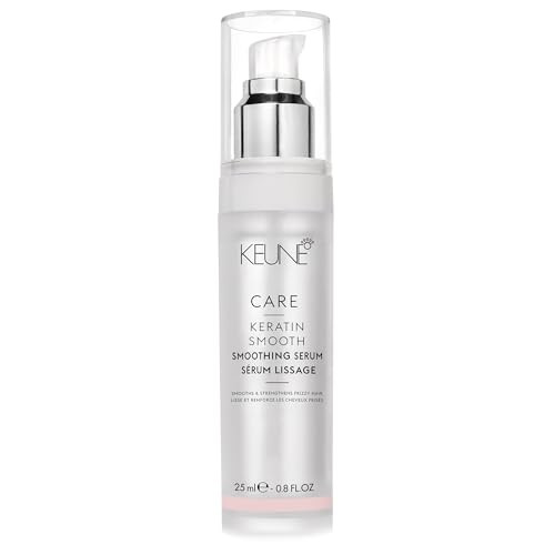 Keune Care Keratin Smooth Serum, Nourishing & Frizz-Control Treatment for Smoother Hair, 0.8 Fl Oz