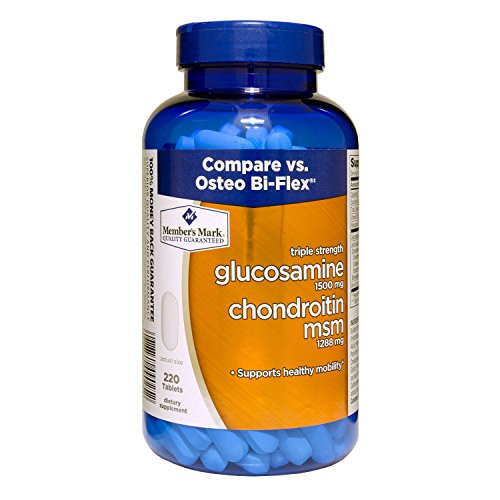 Member's Mark Triple Strength Glucosamine Chondroitin MSM (220 Count)