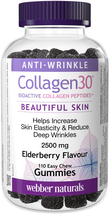 Collagen30® Anti-Wrinkle Bioactive Collagen Peptides Gummies