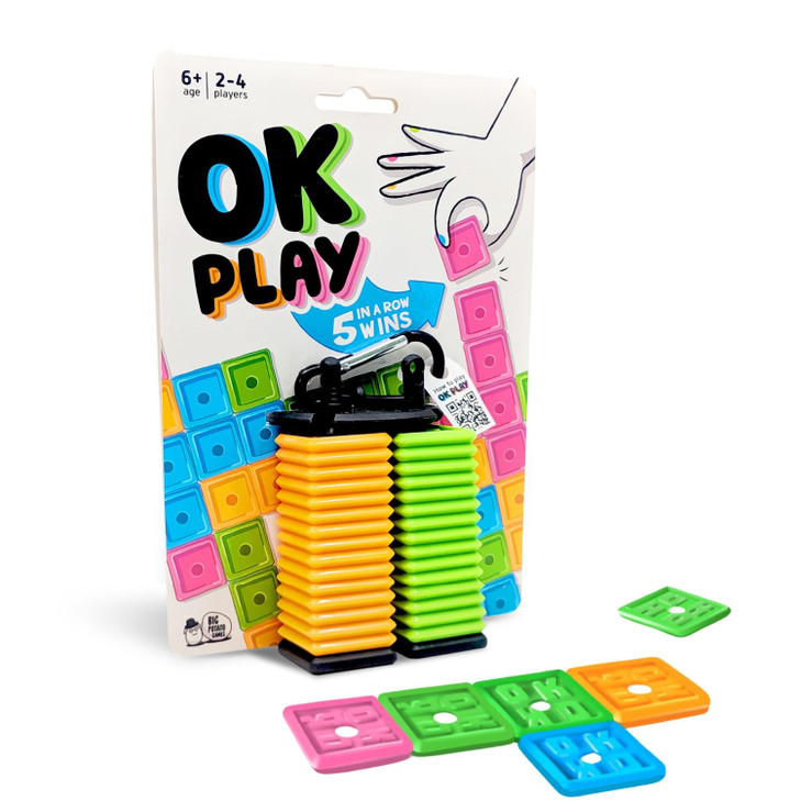OK Play  Award-Winning Travel Game for Family & Friends | 24 Players | Perfect for Trips, Parties & On-The-Go Fun | Great Easter Basket Stuffer Gif