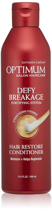 SoftSheen-Carson Optimum Salon Haircare Defy Breakage Fortifying Sys Hair Restore Conditioner, 13.5 floz