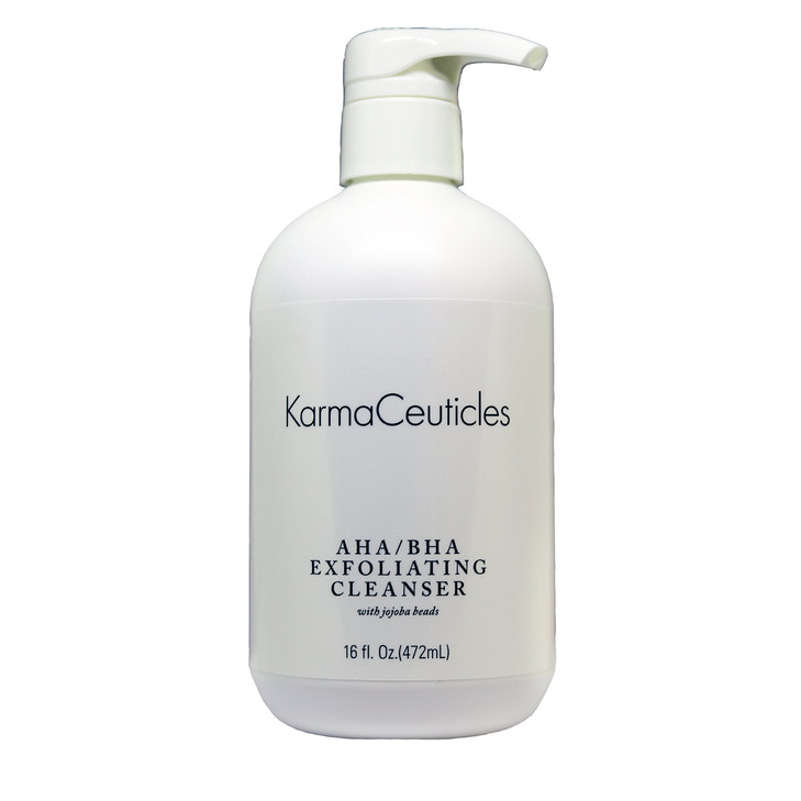 KarmaCeuticles AHA BHA Exfoliating Cleanser 16Oz -