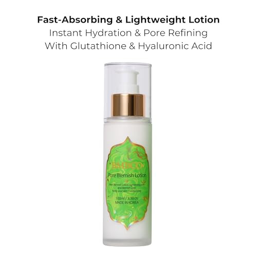 BMBCO Lightweight Moisturizing Lotion  Fast-Absorbing Face Lotion for Blemish & Dark Spot Care, Pore Minimizer & Skin Soothing Formula Emulsion