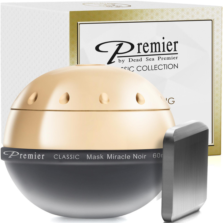 Premier Dead Sea Classic original Miracle Noir Mask, Age defying, detoxifying, hydrating, nourishing, exfoliating, anti oxidant All in one best mask