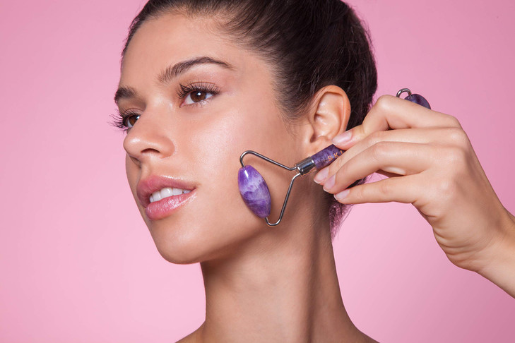 Skin Gym Face Roller for Wrinkles and Lifting - Anti-Aging Face Massager Skin Care Beauty Tool - Boost Radiance, Rejuvenate Skin, Sculpt, Lift and De