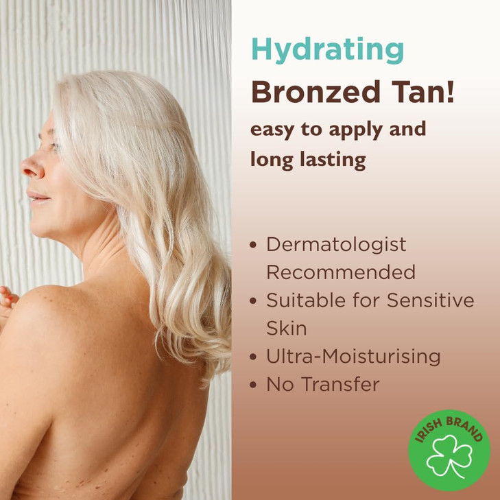 TanOrganic Self-Tan Lotion and Moisturizer, Sunless Bronzer for Indoor Tanning with Natural Ingredients - 3.5 oz