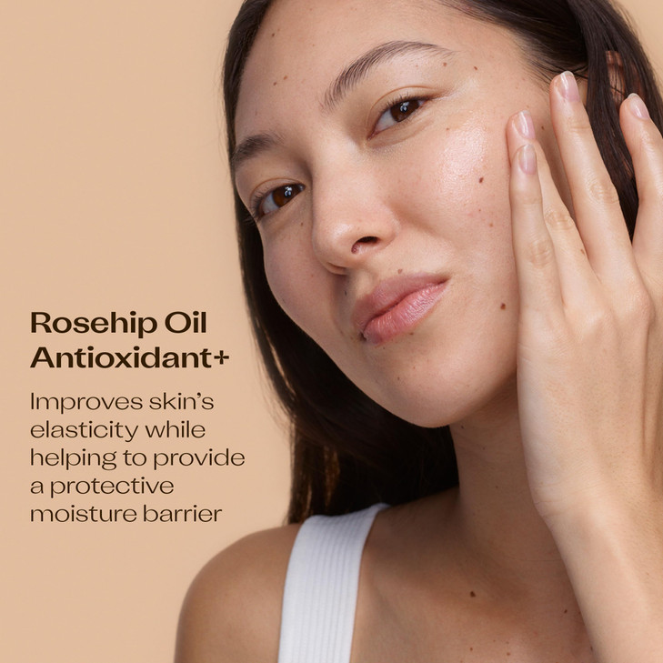 Trilogy Rosehip Oil Antioxidant+, Certified Organic Hydration & Repair Beauty Oil, 1.0 fl oz