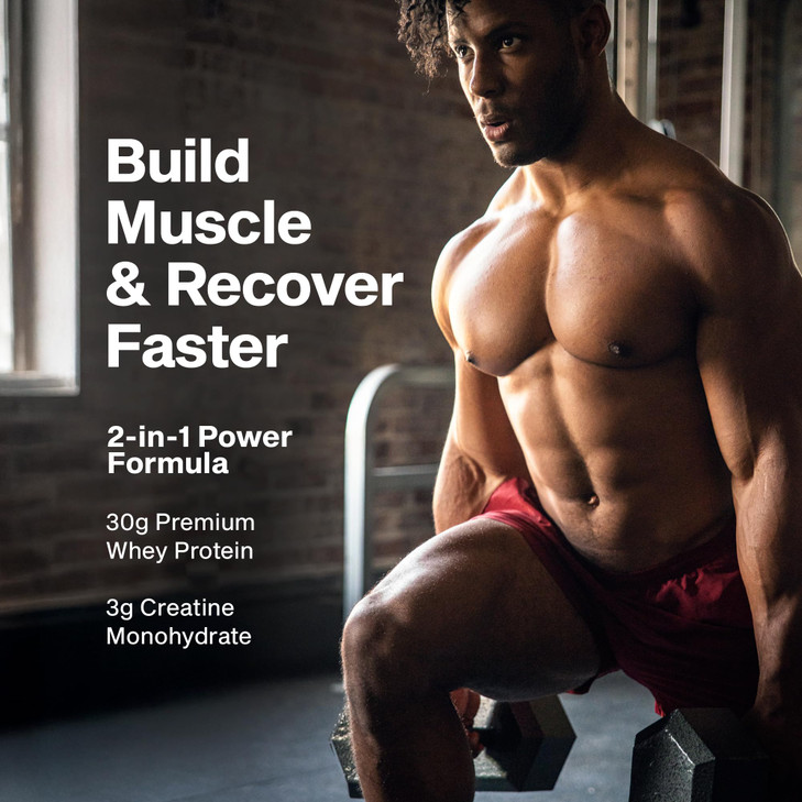 Muscletech Whey Protein Powder (Vanilla Cream, 2.2 Pound) - Nitro-Tech Ultimate Muscle Building Formula with Whey Protein Isolate - 30g of Protein, 3