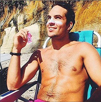 Zinka Colored Sunblock Zinc Waterproof Nosecoat 4 Pack Bundle .6oz Tube - Blue/Pink/Green/Orange