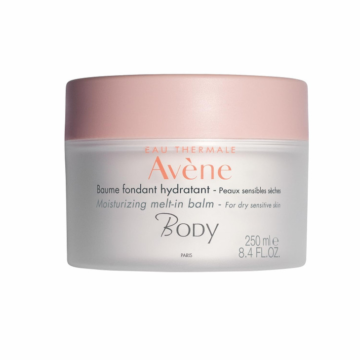 Avène Moisturizing Melt-in Balm, Shea Oil Body Butter, Non-Greasy, Non-Sticky, Quick Absorbing, 8.4 Oz
