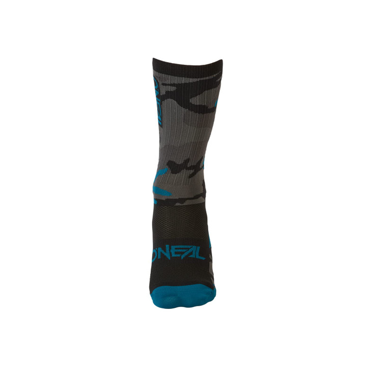 O'NEAL MTB Performance Sock Camo Gray/Blue/Black (10-12)