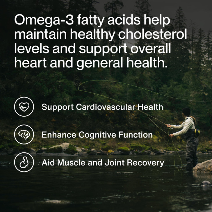 Momentous Omega-3 Fish Oil - High-Potency EPA & DHA Supplement for Men & Women - Supports Heart, Joint, & Brain Health - NSF Certified for Sport - No