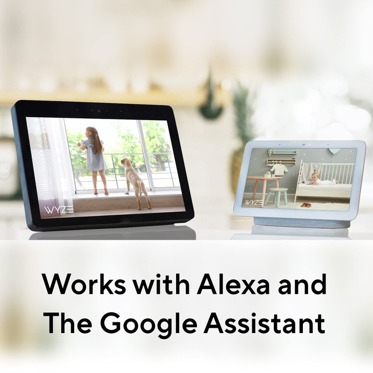 WYZE Cam Pan v2 1080p Pan/Tilt/Zoom Indoor Security Camera with Color Night Vision, Motion and Sound Detection, Wi-Fi Smart Home Security Camera Comp