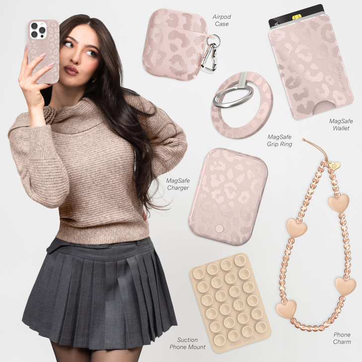 VELVET CAVIAR Leopard Cheetah Print Phone Case for iPhone 16 Pro for Women - Compatible with MagSafe [10ft Drop Tested] - Girly Cute Protective Desig