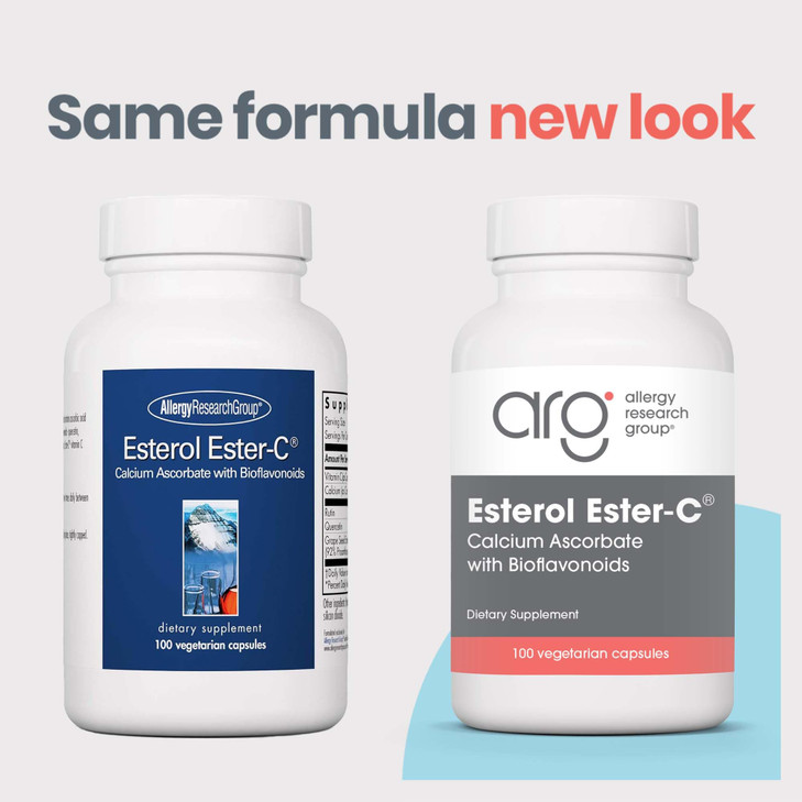 Allergy Research Group Esterol Ester C - Delivers 1.35 g Vitamin C - Buffered Vitamin C with Bioflavonoids & Quercetin - Immune & Antioxidant Support