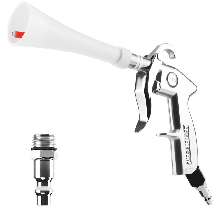 Aluminium Car Cleaning Gun with Tapered Nozzle, Air Blower for Car Detailing, Air Blow Blower Gun for Detailing, Car Detailing Tools, Used for Cars,
