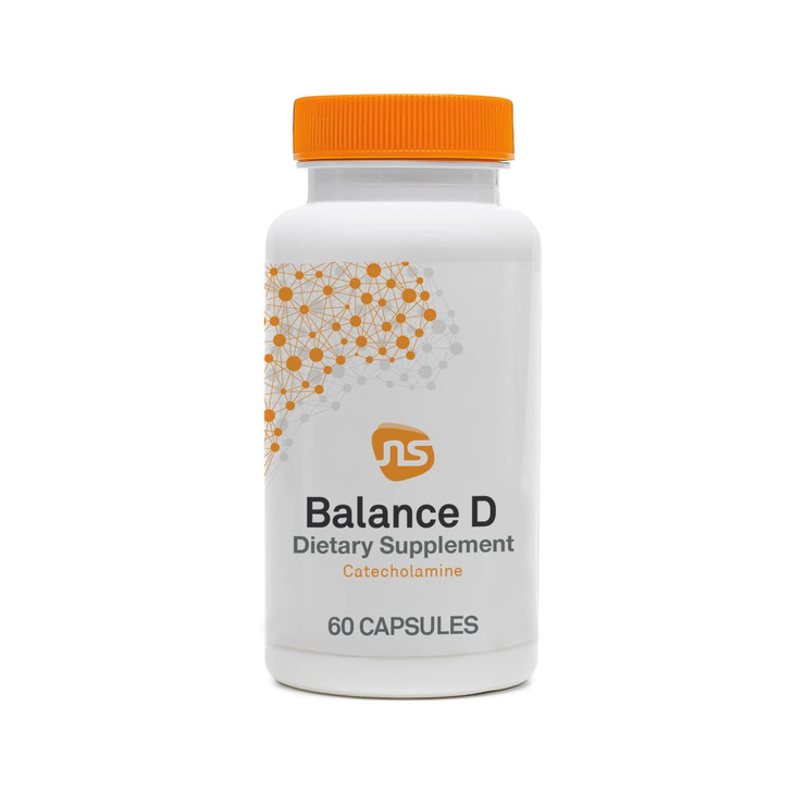 NeuroScience Balance D - Mood Support Supplement for Energy, Focus & Brain Health - Vitamin B6, Folate & More - Aid Dopamine Synthesis for Healthy Cr