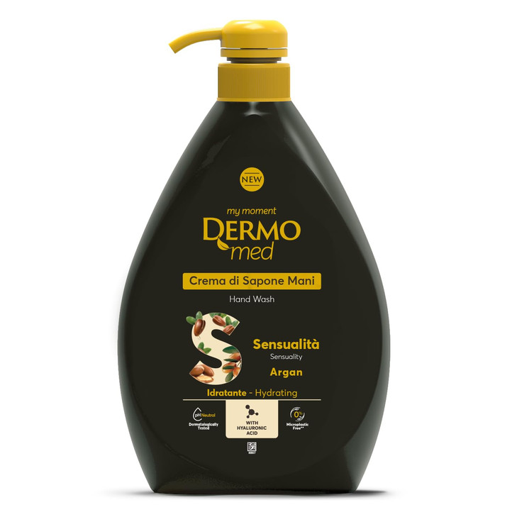 Dermomed Argan Oil Soap Cream, 1000 ml