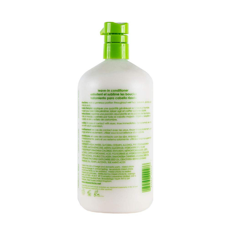 Mixed Chicks Kids Leave-In Conditioner - Eliminate Frizz & Define Curls, 33 fl.oz.