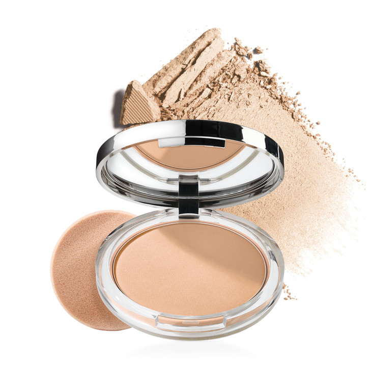 Clinique Stay-Matte Sheer Pressed Powder For Oily Skin Types | Sheer Coverage + Matte Finish | Minimizes Shine, Stay Golden