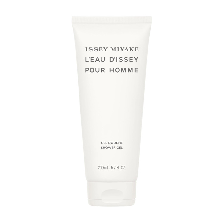 Issey Miyake L'Eau d'Issey Pour Homme Shower Gel - Invigorating, Cleansing Body Gel - Cleanses Skin - With Notes of Yuzu, Nutmeg & Sandalwood - 6.7 o