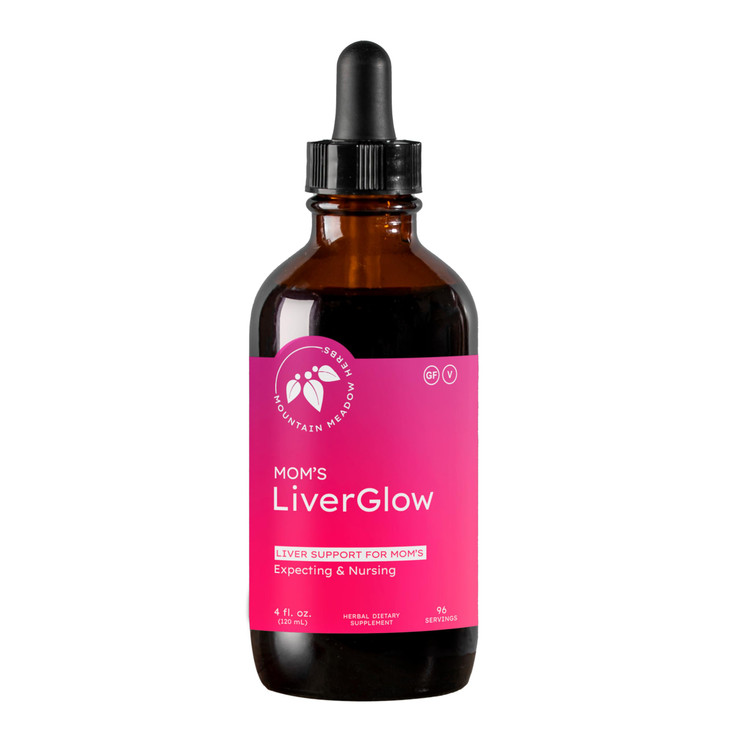 Mountain Meadow Herbs Mom's Liver Glow, Advanced Detoxifier and Regenerator to Support Liver Health and Function - 4 oz - for a Happy Liver