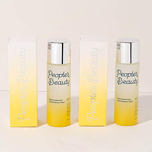 People's Beauty Essence Facial Toner and Serum - Made with Triple Hyaluronic Acid and Triple-Plant Moisture Complex for Hydrated, pH Balanced Skin, V