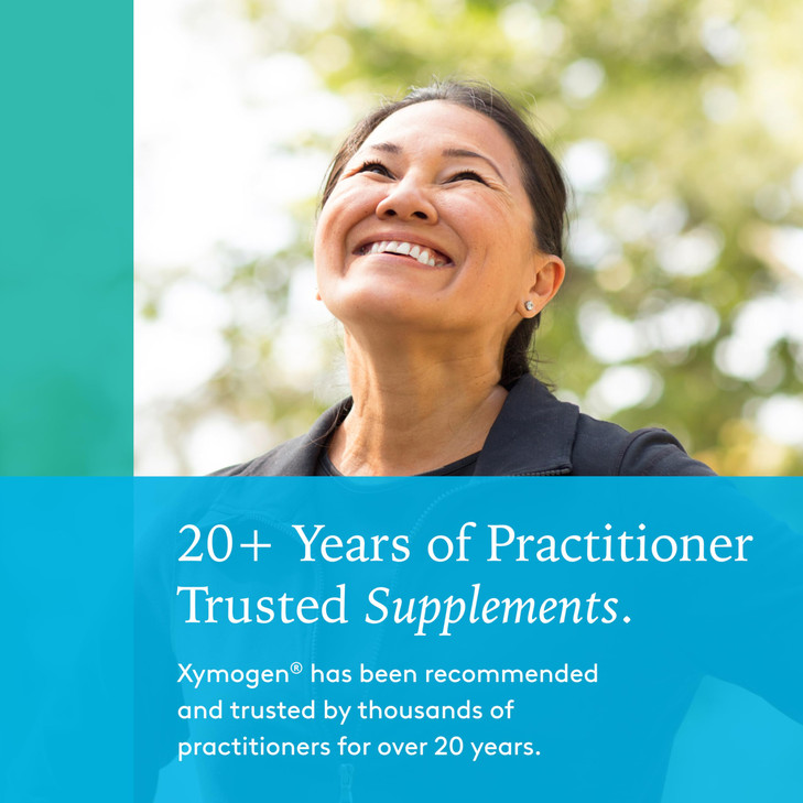 XYMOGEN GastrAcid - Betaine HCl with Pepsin, L-Glutamic Acid + Gentian Root Digestive Bitters to Support Digestion, Nutrient Absorption + Healthy Gas