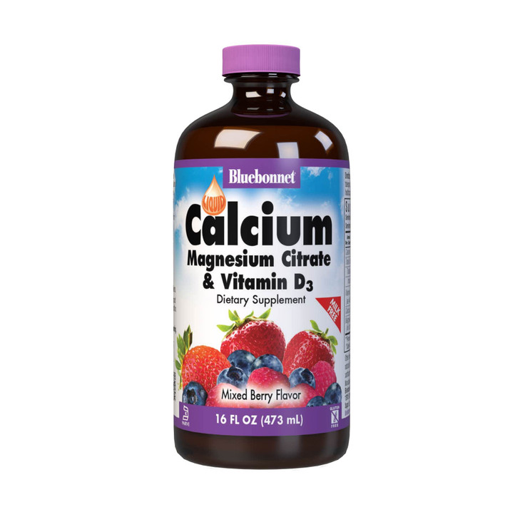LQD Calcium Magnesium Citrate (Mixed Berry) 2-Pack